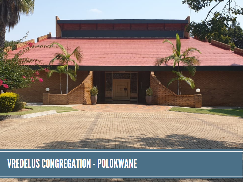 CONGREGATION COVER IMAGE VREDELUS